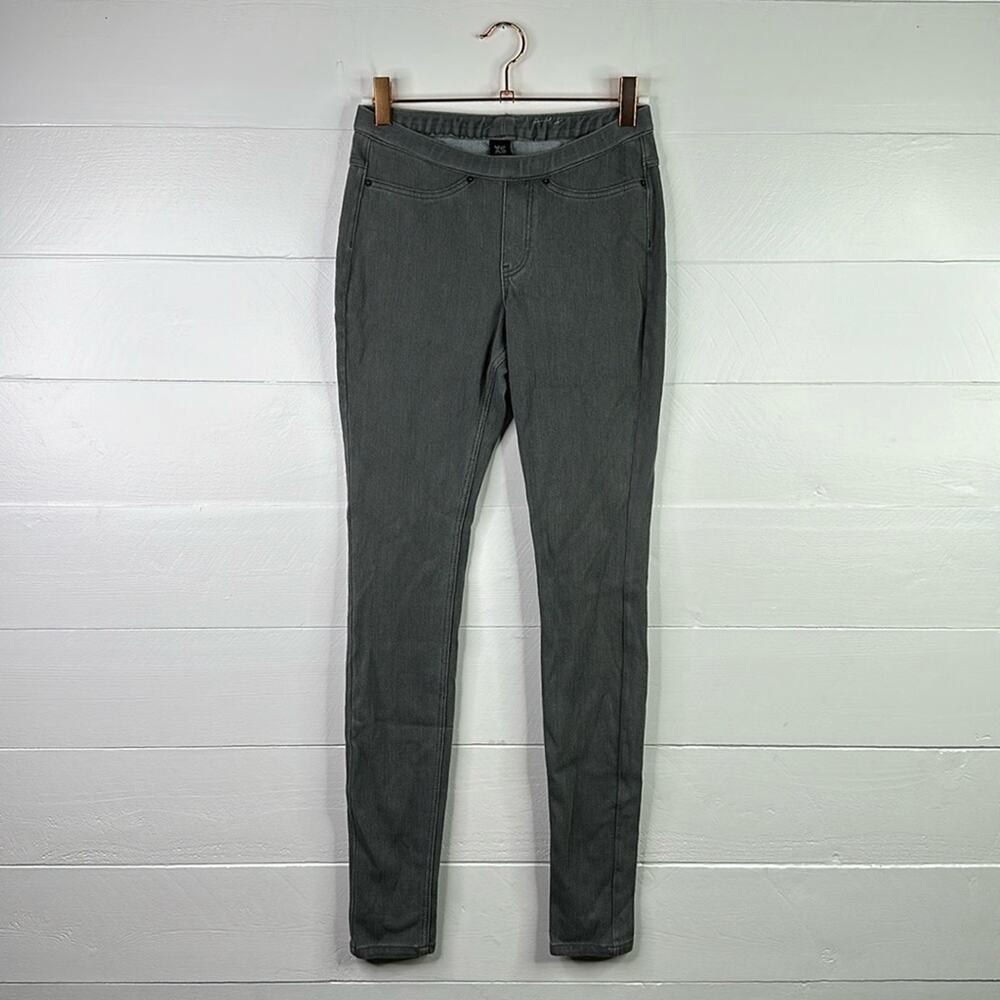 HUE Gray Pull-On Stretchy Leggings‎ Size XS (0-2)